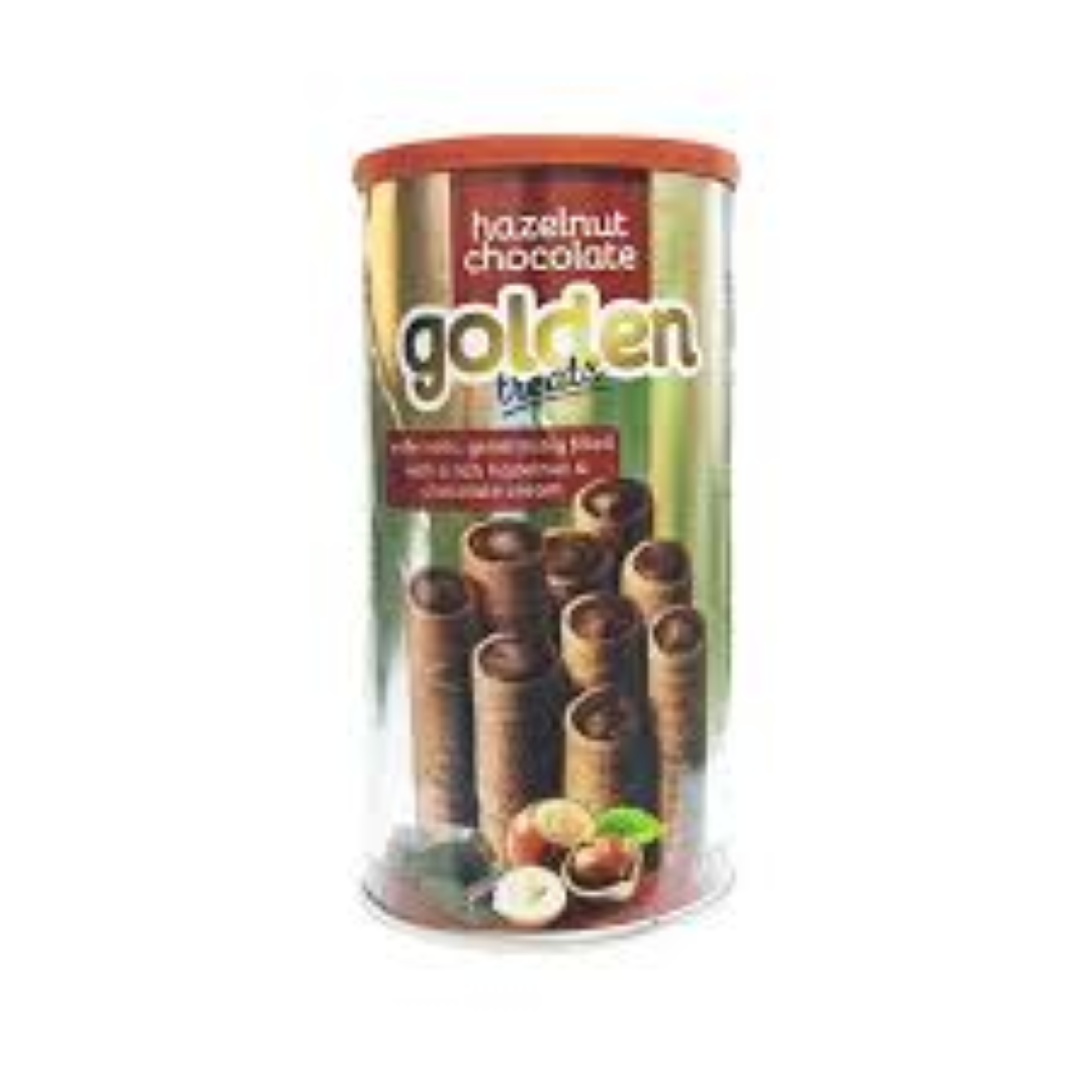 GOLDEN BREAK HAZELNUT WAFER ROLL 135G